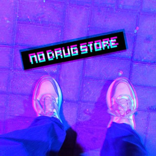 Логотип телеграм канала @nodrugstore — no drug store