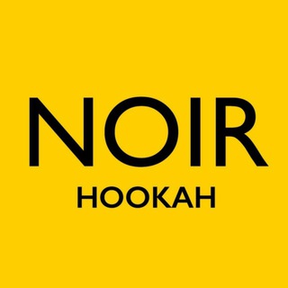 Логотип телеграм -каналу noir_tashkent — NOIR hookah
