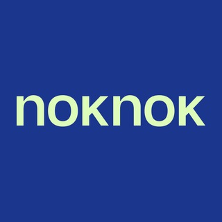 Логотип телеграм канала @noknokru — noknok | product design