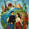 Логотип телеграм канала @nomad_from_kalmykia — Кочевник из Калмыкии 🌍
