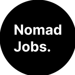 Логотип телеграм канала @nomadjobs — Nomad Jobs. IT вакансии для начинающих