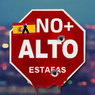 Logotipo del canal de telegramas nomasestafas - NO MÁS ESTAFAS