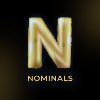 Логотип телеграм канала @nominali — NOMINALS