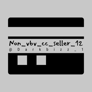 Logo saluran telegram non_vbv_cc_seller_12vouches — Non vbv cc seller💰🏦 (vouches)