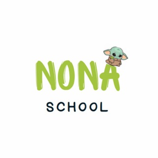 Логотип телеграм -каналу nona_school — Nona English School✨💚