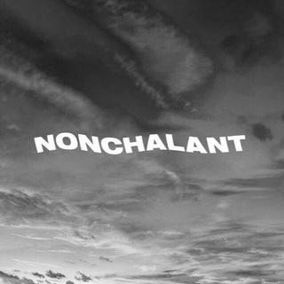 لوگوی کانال تلگرام nonchalanta — 𝔫 𝔬 𝔫 𝔠 𝔥 𝔞 𝔩 𝔞 𝔫 𝔱