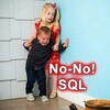 Логотип телеграм канала @nonosql — 😂No-no!SQL!😭