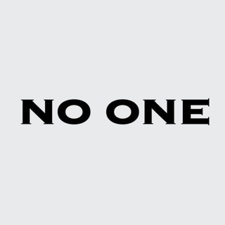 Логотип телеграм канала @noone_russia — NO ONE