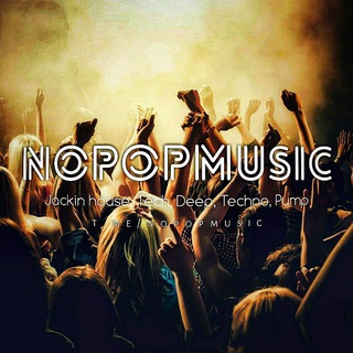 Логотип телеграм канала @nopopmusic — NOPOPMUSIC