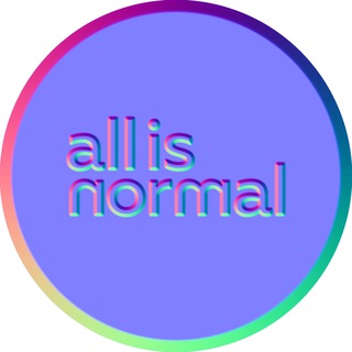 Логотип телеграм канала @normal_channel — Нормальный канал