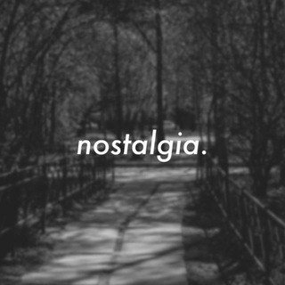 Логотип телеграм канала @nostalgias_1 — Nostalgia 🔗