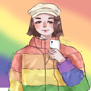 Логотип телеграм канала @not_straight_lo — anyrame 🐱