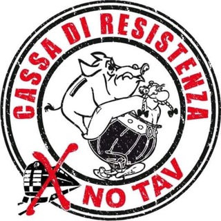 Telegram channel No tav Roma logo