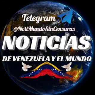Logotipo del canal de telegramas notimundosincensura - 📰🌎🇻🇪 NotiMundo - Solo Sucesos 🇻🇪🌎📰