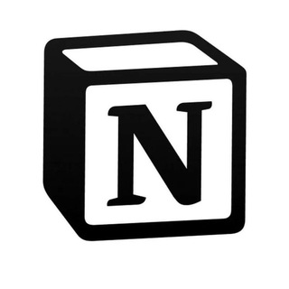 Logotipo del canal de telegramas notion_es - Notion
