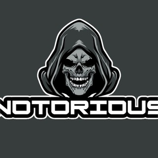 Telegram kanalining logotibi notorious_pubgm — NOTORIOUS на пике🔥🔝