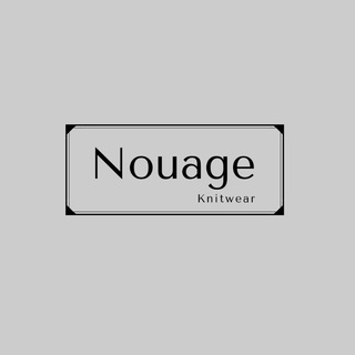 Логотип телеграм канала @nouageknitwear — Вязание на заказ Nouage knitwear