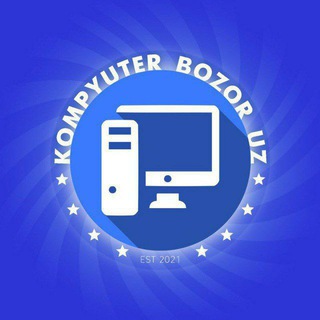 Telegram kanalining logotibi noutbuk_kompyuter_kampyuter — Kompyuter bozor ✔