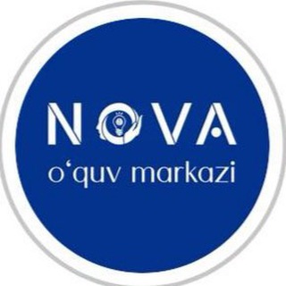 Telegram kanalining logotibi nova_centre — NOVA - O’quv markazi