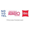 Логотип телеграм канала @novotelkievskaya — Novotel Adagio ibis Москва Киевская