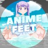 Логотип телеграм канала @nozhk1_2d — Anime Feet | Аниме ножки