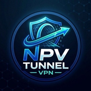 Telegram channel NPV TUNNEL TM logo