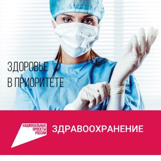 Логотип телеграм канала @npzdrav — Нацпроект «Здравоохранение»