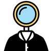 Telegram channel lazy logo