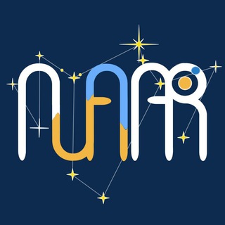 Логотип телеграм -каналу nuaar_ua — New UA Astronomy Renaissance
