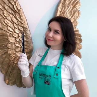 Логотип телеграм канала @numberone_nail — NUMBER ONE | Школа маникюра