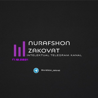 Telegram kanalining logotibi nurafshon_zakovat — Nurafshon_Zakovat