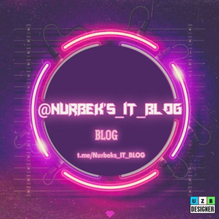 Telegram kanalining logotibi nurbeks_it_blog — Nurbek's IT BLOG