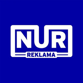 Telegram kanalining logotibi nurreklama_uz — NUR REKLAMA