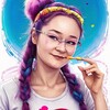Логотип телеграм канала @nuzhnye_slova — Аня, Нюрка и фантастика 💠 Анна Бауэр