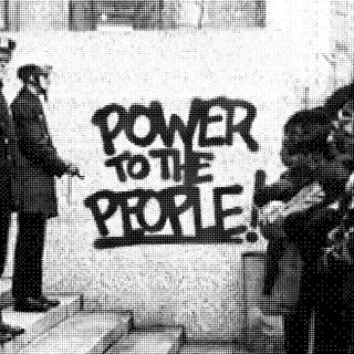 Логотип телеграм канала @nyhistory — People Power