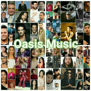 Логотип телеграм канала @oasis_music_latin — 🎶🌴OASIS MUSIC🌴🎶
