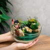 Логотип телеграм канала @oasis_flora — МАСТЕРСКАЯ ФЛОРАРИУМОВ Алексеевой Лидии🌿