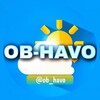 Telegram kanalining logotibi ob_havo — OB-HAVO | ПОГОДА