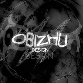 Логотип телеграм канала @obizhudesign — OBIZHU DESIGN SERVICE