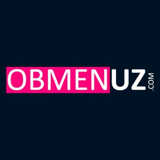 Логотип телеграм канала @obmenuz_com — ObmenUz.com