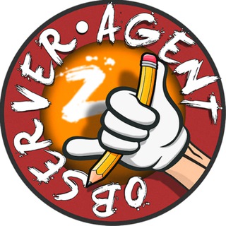 Логотип телеграм канала @observeragentz — OBSERVERAGENT Z