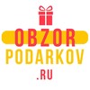 Логотип телеграм канала @obzorpodarkov — 🎁 Обзор Подарков
