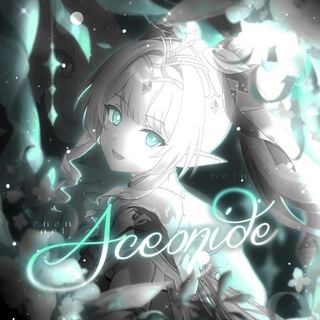 Логотип телеграм канала @oce_help — 𝐀𝐂𝐄𝐎𝐍𝐈𝐃𝐄 ๋. 𑄻𑄾