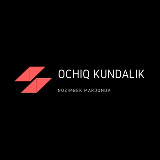 Telegram kanalining logotibi ochiqkundalik — 📖OCHIQ KUNDALIK📖