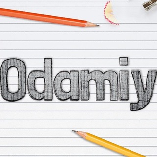 Telegram channel ✍Odamiy_blog🔕 || ➪ #NO_WAR ☮ logo