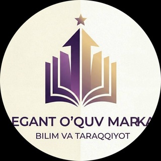 Telegram kanalining logotibi odilov_kimyo1 — "ELEGANT" O'quv markazi