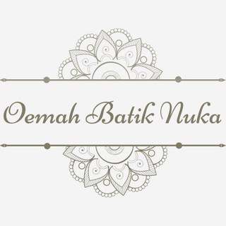 Logo saluran telegram oemahbatiknuka — Oemah Batik Nuka