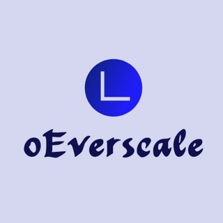 Логотип телеграм канала @oeverscale — о Everscale
