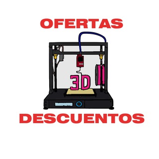 Logotipo del canal de telegramas ofertas3de - Descuentos y ofertas Impresoras 3D