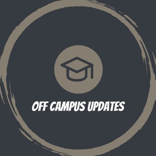 Logo of telegram channel offcampusupdates — FRESHER IT JOBS - CAMPUS DRIVES